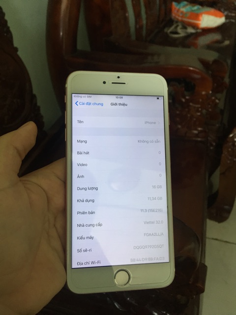 Điện thoại iPhone 6 plus Q.tế mất vân tay zin chính hãng