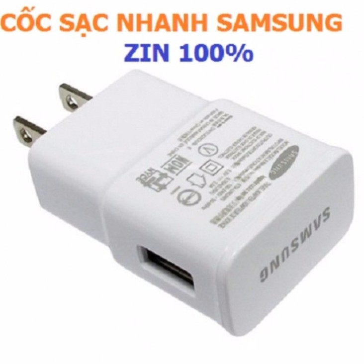 > Cóc Sạc Nhanh Samsung 2A Zin Bóc Máy
