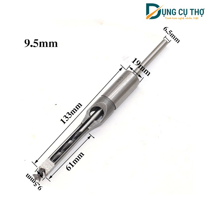 Mũi đục mộng vuông thép HSS cao cấp