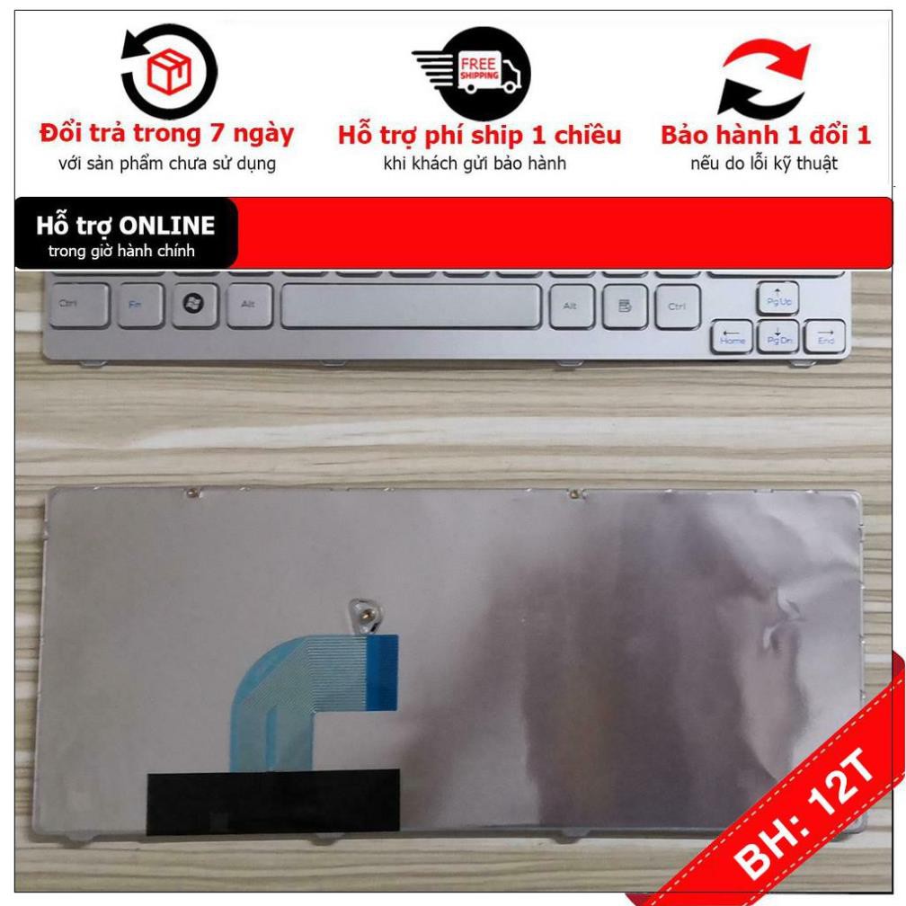 [BH12TH] . Bàn Phím Laptop SONY CR Series CR PCG-5G2T 5K2T VGN-CR PCG-5K1T 5J1T ( Đen và Bạc )
