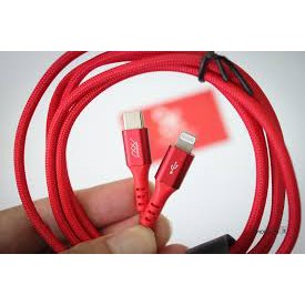 Cáp Sạc Nhanh INNOSTYLE Duraflex 18W USB-C To Lightning 1.5M Mfi Iphone/Ipad/Ipod Red Chưa Có Đánh Giá