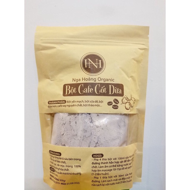 BỘT CAFE CỐT DỪA MPTN NGA HOÀNG