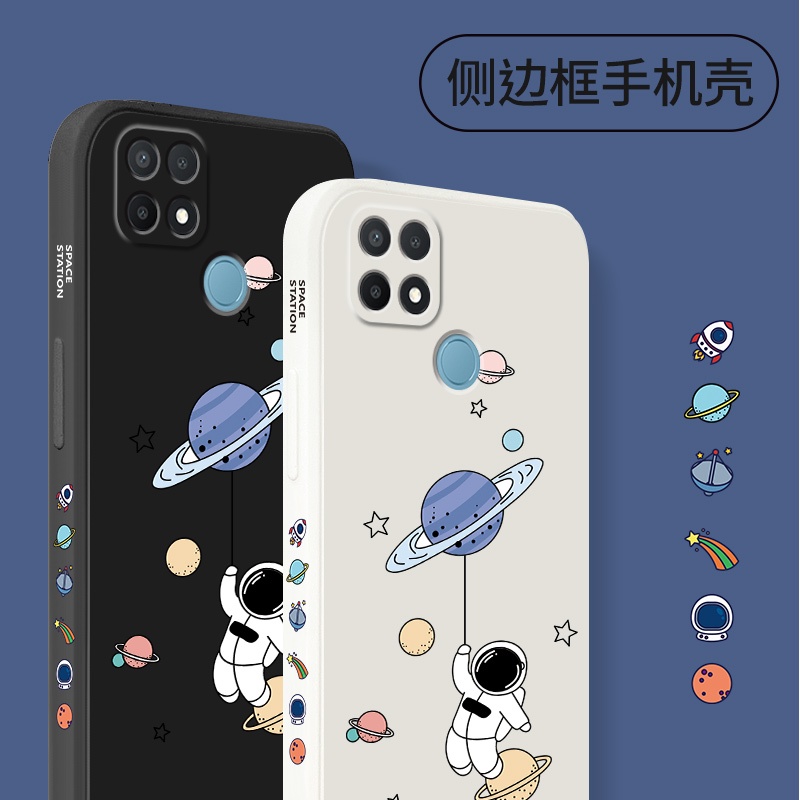 ốp lưng oppo a15 ốp oppo a15 ốp lưng oppo a15 ốp oppo a15s Ốp Điện Thoại Silicon In Hình Phi Hành Gia Cho oppo a15 oppo a15s