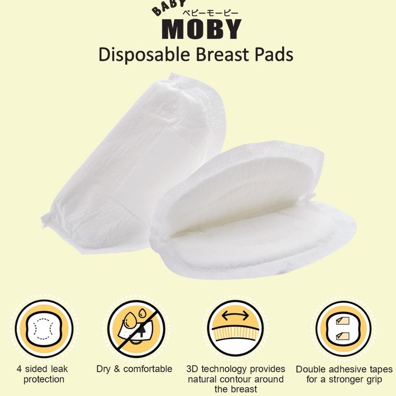 Lót thấm sữa Moby ( 60 miếng)