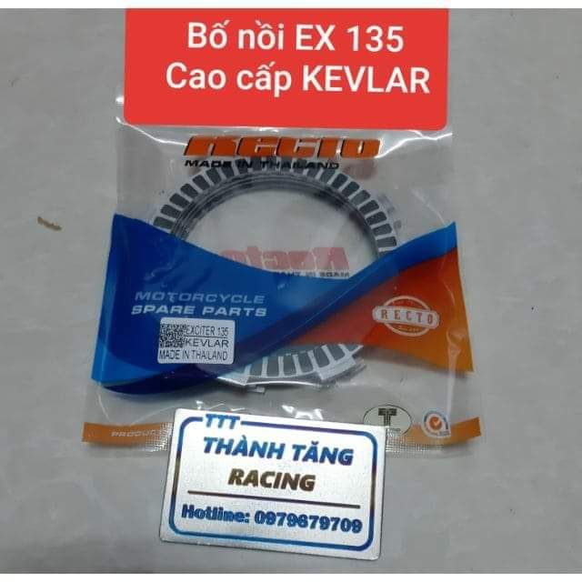 Bố nồi EXCITER 135 5 số Chất liệu cao cấp KEVLAR