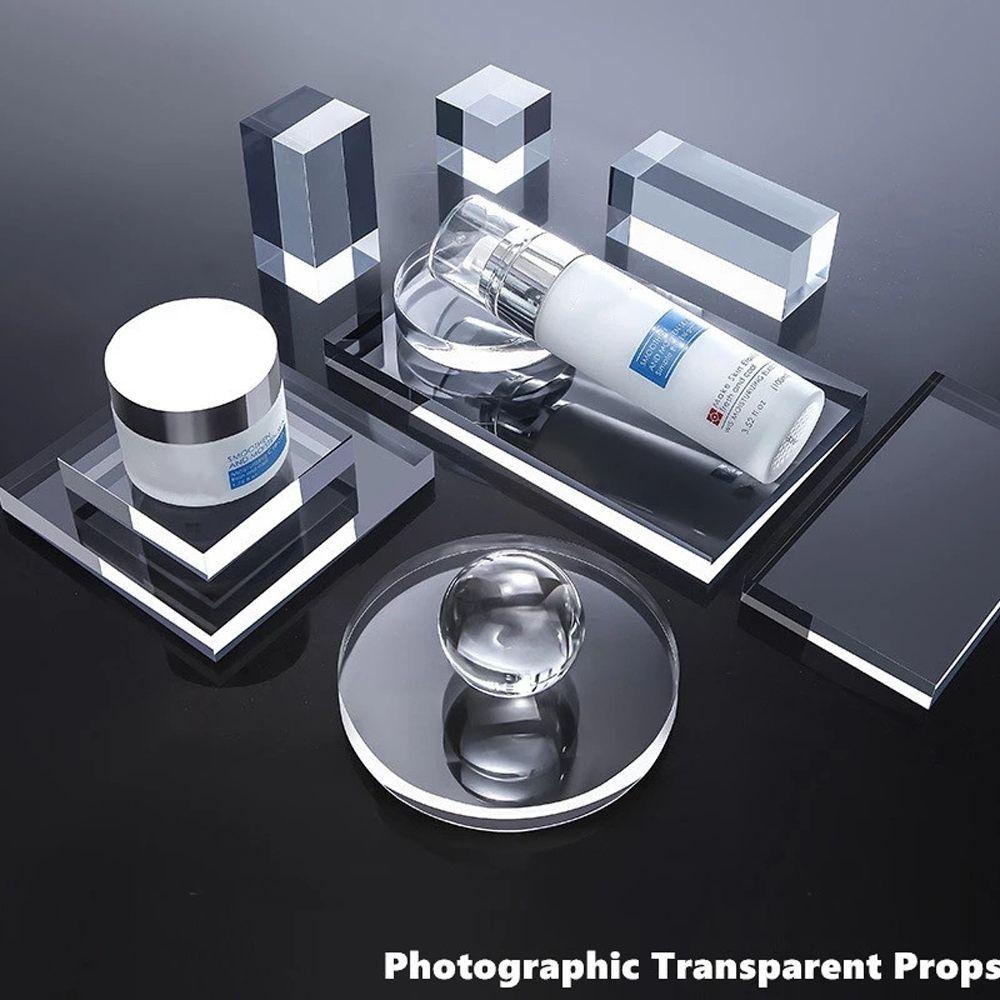 HARRIETT Quả Cầu Kính Hình Trụ Hình Chữ Nhật Dùng Làm Phông Nền Chụp Ảnh Trong Studio