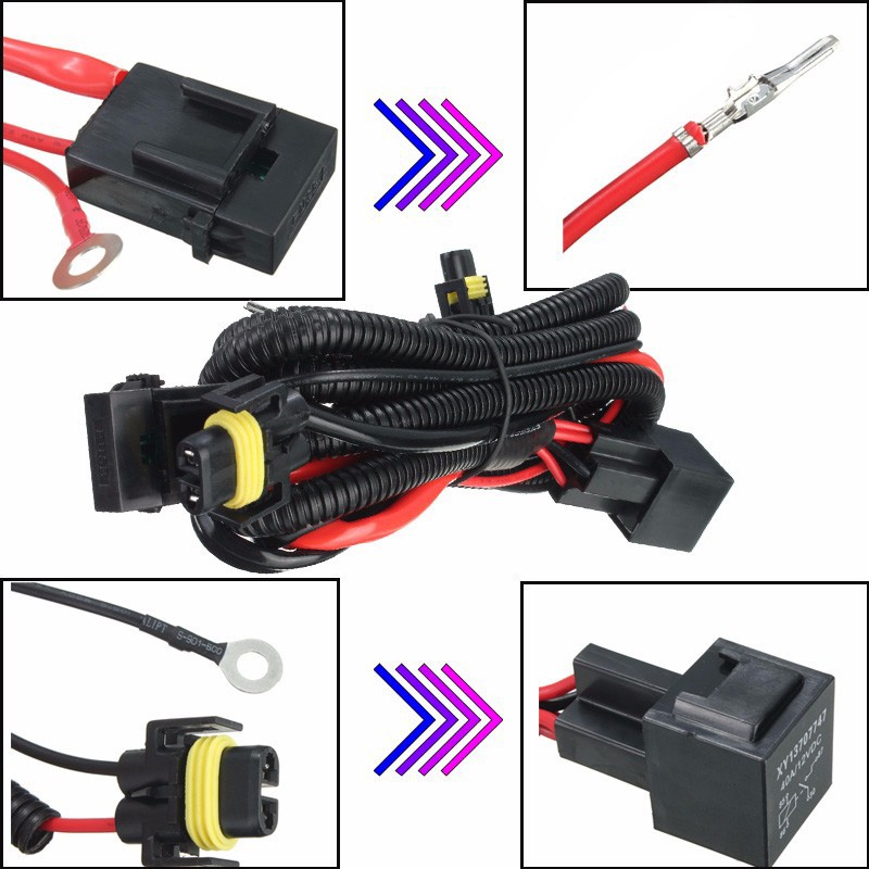 1 Dây Cáp Nối Dài Cho Đèn Sương Mù Xe Hơi H11 880 40a