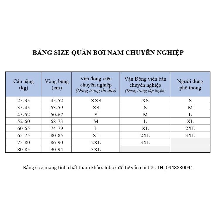 Quần bơi chuyên nghiệp YingFa D28070