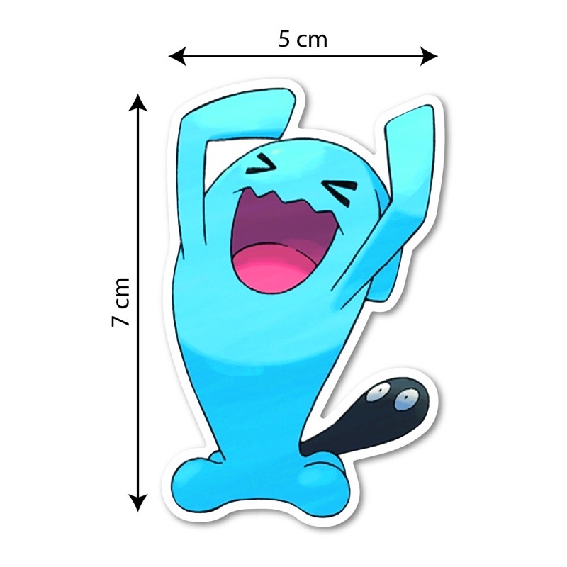 Bộ sticker 25/50 Pokemon/Gen2 không trùng hình dán trang trí decal hoạt hình Bửu Bối /Thần Kỳ/Pikachu NT 54