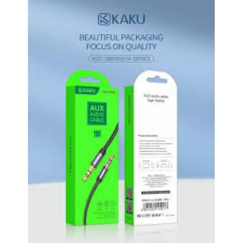 Cáp ÃU kết nối 3.5mm kaku mã ksc -388