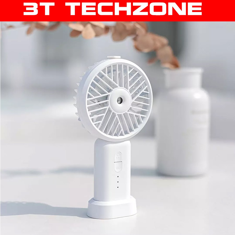 Quạt Mini cầm tay tích hợp phun sương DoCo HF01 - Xiaomi Phân phối [ Có Sẵn ]