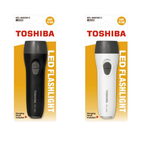 Đèn pin Led Flashlight Toshiba KFL-403C - Tặng kèm 4 viên pin AAA