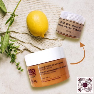[Share 15ml] MẶT NẠ THẢI ĐỘC NUXE CHIẾT XUẤT TRÁI CAM ❤ NUXE BIO BEAUTÉ VITAMIN-RICH DETOX MASK