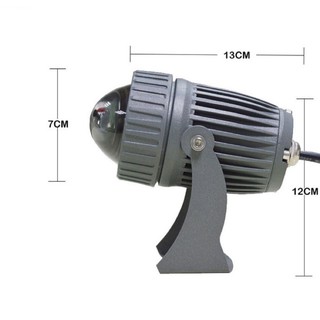 Đèn rọi chuột chiếu góc gang đúc cao cấp 10w