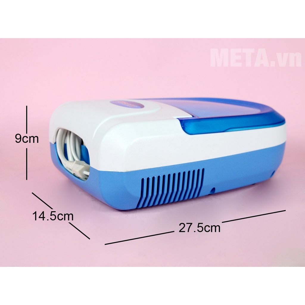Máy xông hút mũi họng 2 trong 1 Hibaby DT006. Xông khí dung, hút sạch đờm nhớt mũi cho bé