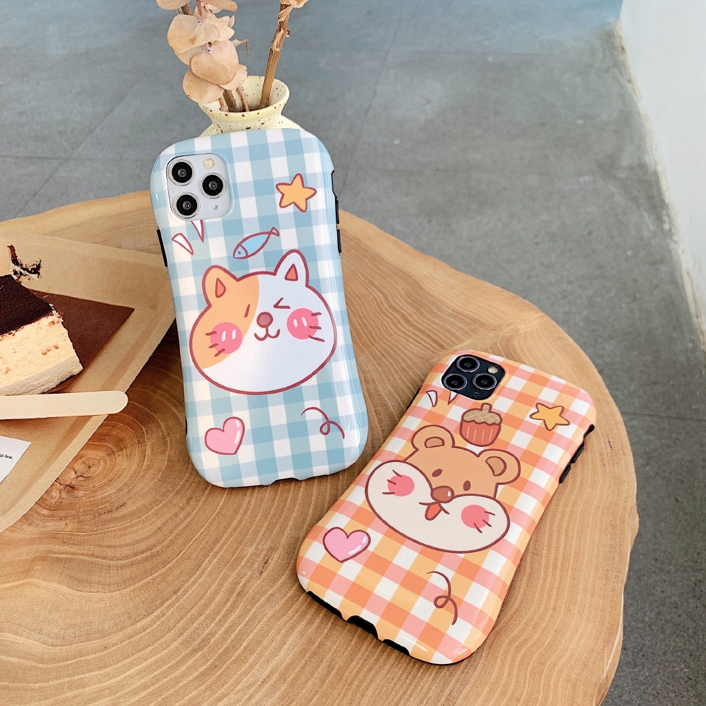 Ốp Điện Thoại Họa Tiết Chó Mèo Xinh Xắn Dành Cho Iphone 11 Pro X Xr Xs Max I 8 I 7 I 6 6s Plus | BigBuy360 - bigbuy360.vn