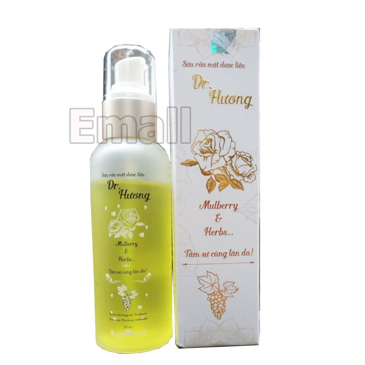 Sữa rửa Dr. Hương Thanh Mộc Hương giúp giảm mụn dầu nhờn trên da 120ml