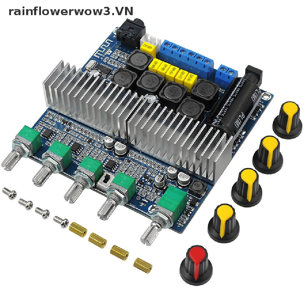 Bảng Mạch Khuếch Đại Âm Thanh Kỹ Thuật Số 2.1 Bluetooth 5.0 TPA3116D2 100W + 50W + 50W DC 12-24V
