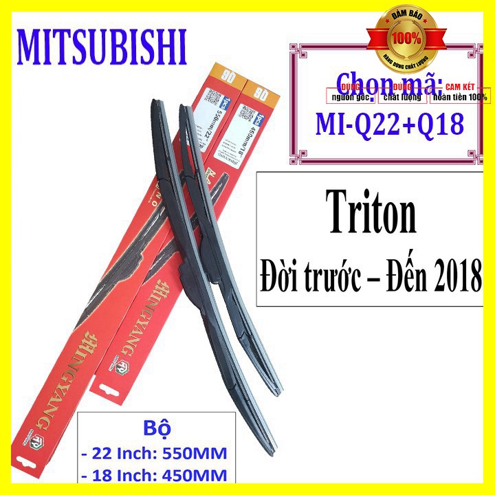 Sản phẩm  Sản Phẩm Cần gạt mưa TRITON - VÀ CÁC LOẠI XE KHÁC HÃNG MITSUBISHI