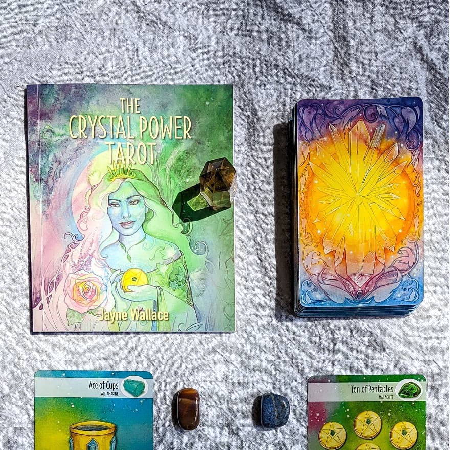 Bộ Bài Crystal Power Tarot (Mystic House Tarot Shop)