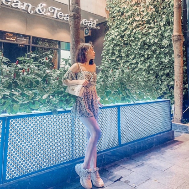 (Ảnh thật ) J0308 jum hoa trễ vai 2 tầng. | BigBuy360 - bigbuy360.vn