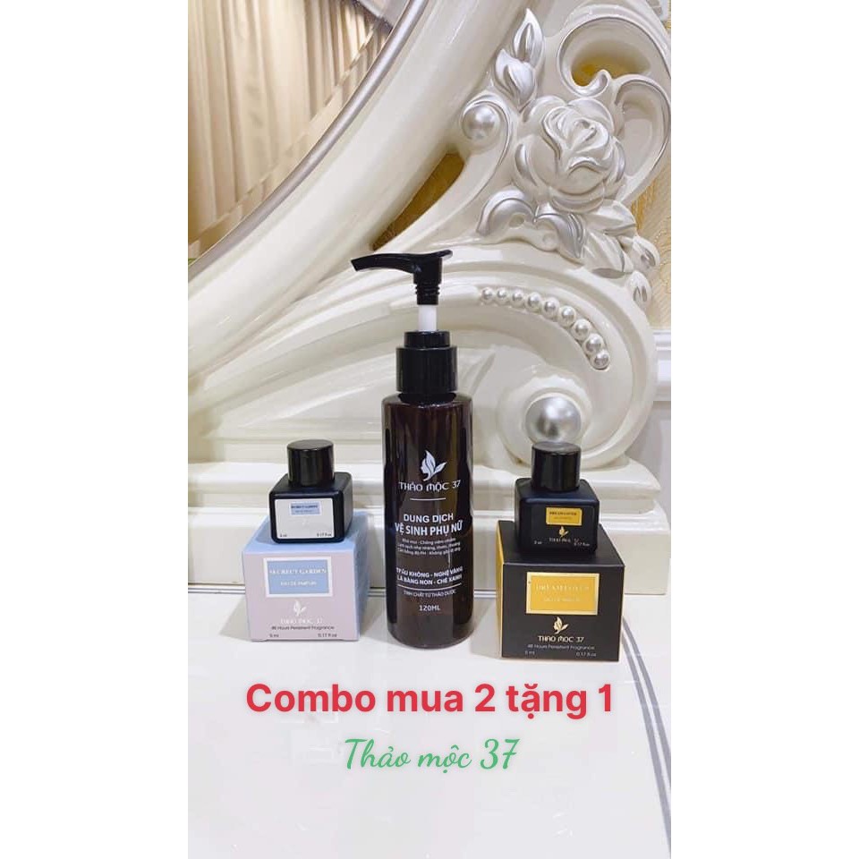 [CHUẨN CHÍNH HÃNG] Combo Nước Hoa Vùng Kín Thảo Mộc 37