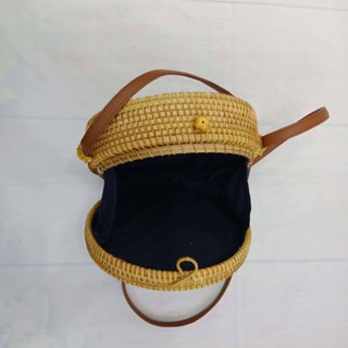 Túi mây tròn hoa văn