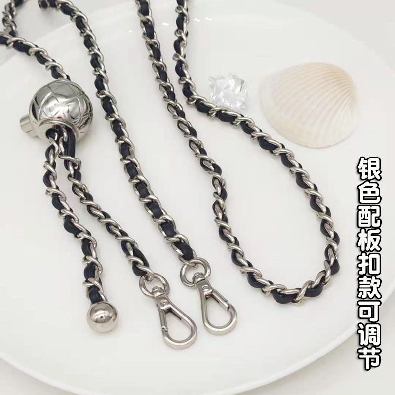 Dây Xích Đeo Túi Xách Thay Thế Bằng Da Hình Quả Bóng Vàng Nhỏ Có Thể Điều Chỉnh Với Hương Thơm Nhỏ Chất Lượng Cao Xiangxiang