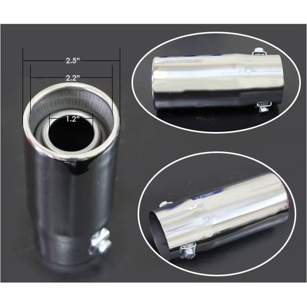 Chụp đuôi pô ống xả ô tô 4 chỗ
