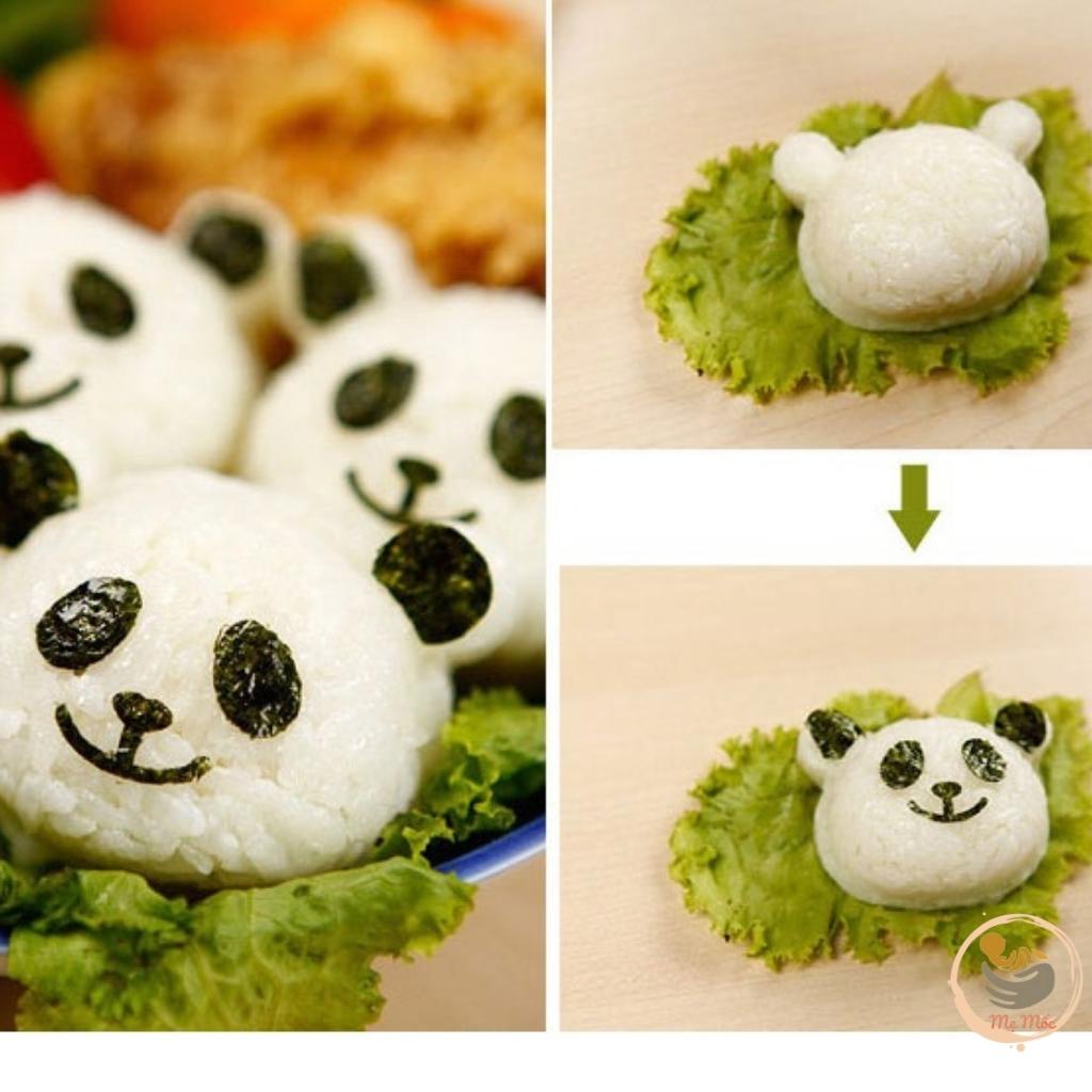 Set 6 Khuôn Cơm Nắm Onigiri Nhiều Hình Dễ Thương, Đồ Dùng Dặm Cho Bé Shop Mẹ Mốc