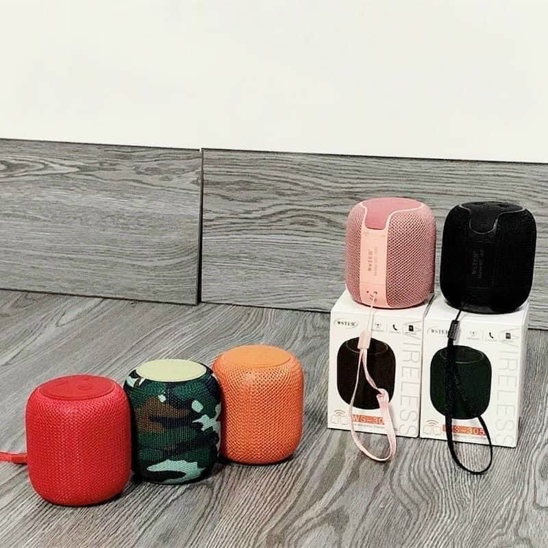 🌈 Loa BLUETOOTH mini WS-305 nhỏ gọn chống nước,Loa MINI Bluetooth âm thanh cực chất,Loa bluetooth jbl,Jbl go 3,clip 4