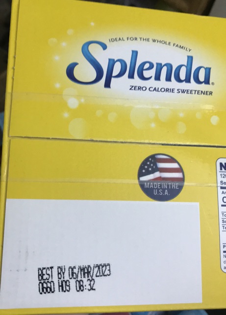  Đường Splenda 500 gói ( date 2024)