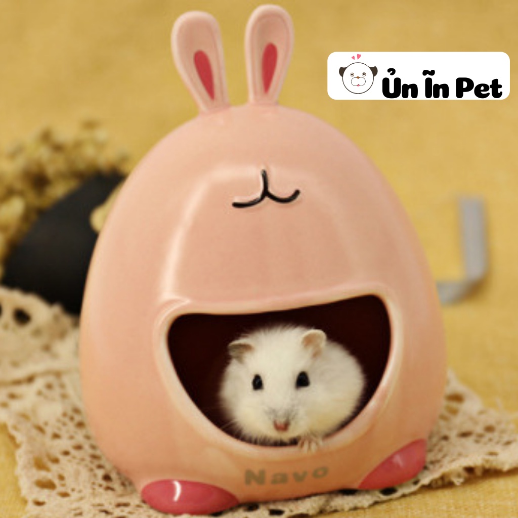 Nhà ngủ sứ hamster, THỎ NAVO dễ thương