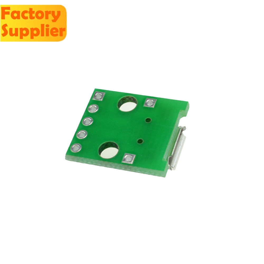 1 Bảng Mạch Chuyển Đổi Micro Usb Sang Dip 5pin Female Type Type Pcb Usb-01