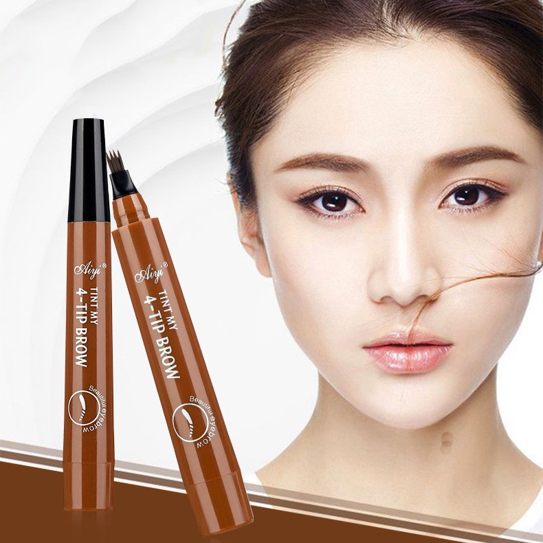 Bút Gel Kẻ Mắt Màu Nâu/Đen Tiện Dụng