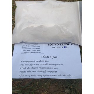 Bột vỏ trứng gà