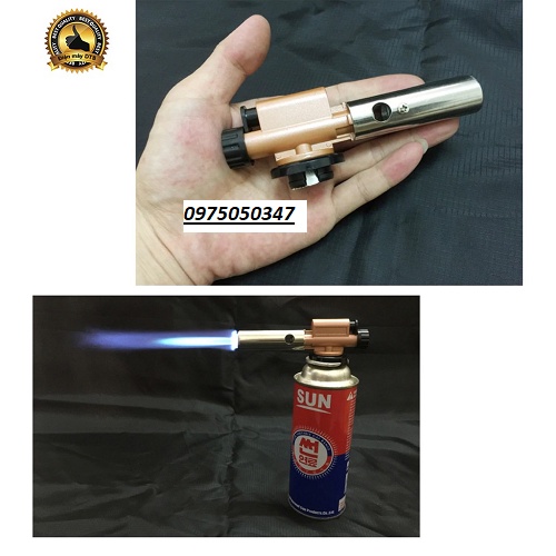 [ 𝑴𝑨̂̃𝑼 𝑴𝑶̛́𝑰 𝑵𝑯𝑨̂́𝑻 𝑵𝑨̆𝑴 2022 ] Đèn khò gas cầm tay ống đồng hàng cao cấp đánh lửa tự động điều chỉnh nhiệt 1350 độ C