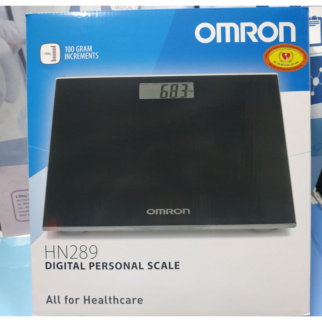 Cân sức khoẻ điện tử Omron HN-289 CHÍNH HÃNG