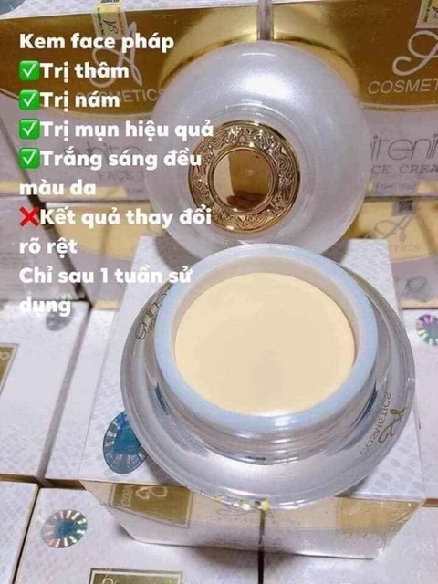 KEM FACE PHÁP CAM KẾT CHÍNH HÃNG