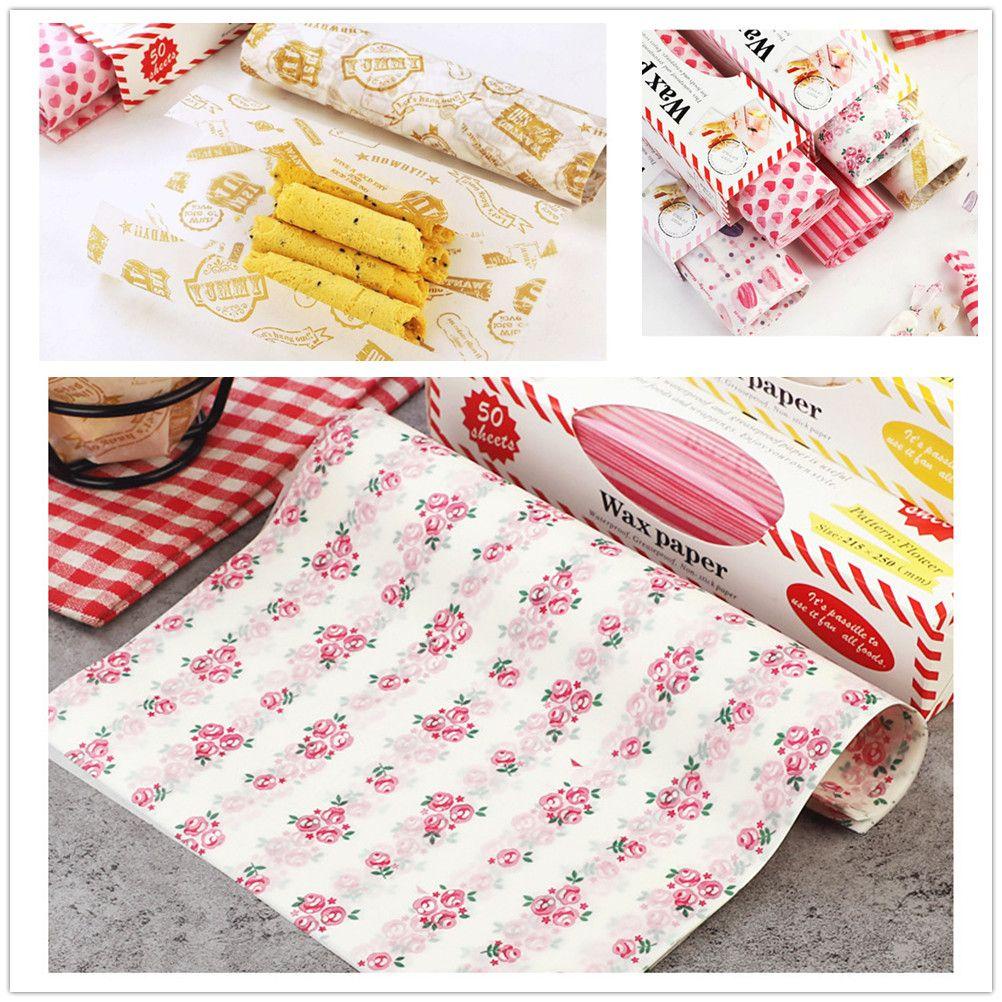 Set 50 Giấy Gói Bánh Mì Sandwich Tiện Dụng