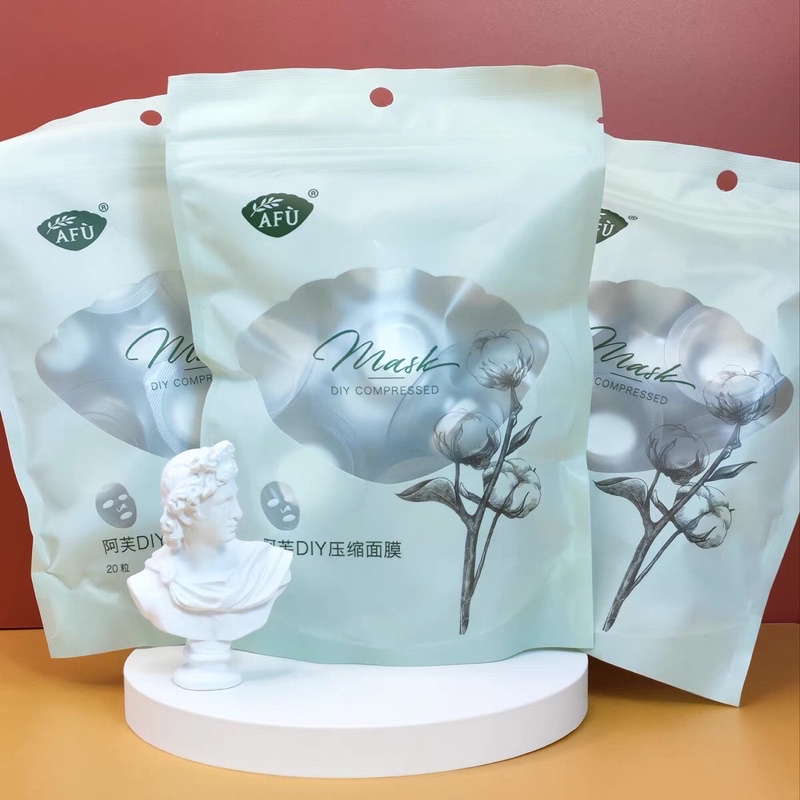 1 Gói 20 viên mặt nạ giấy nén afu