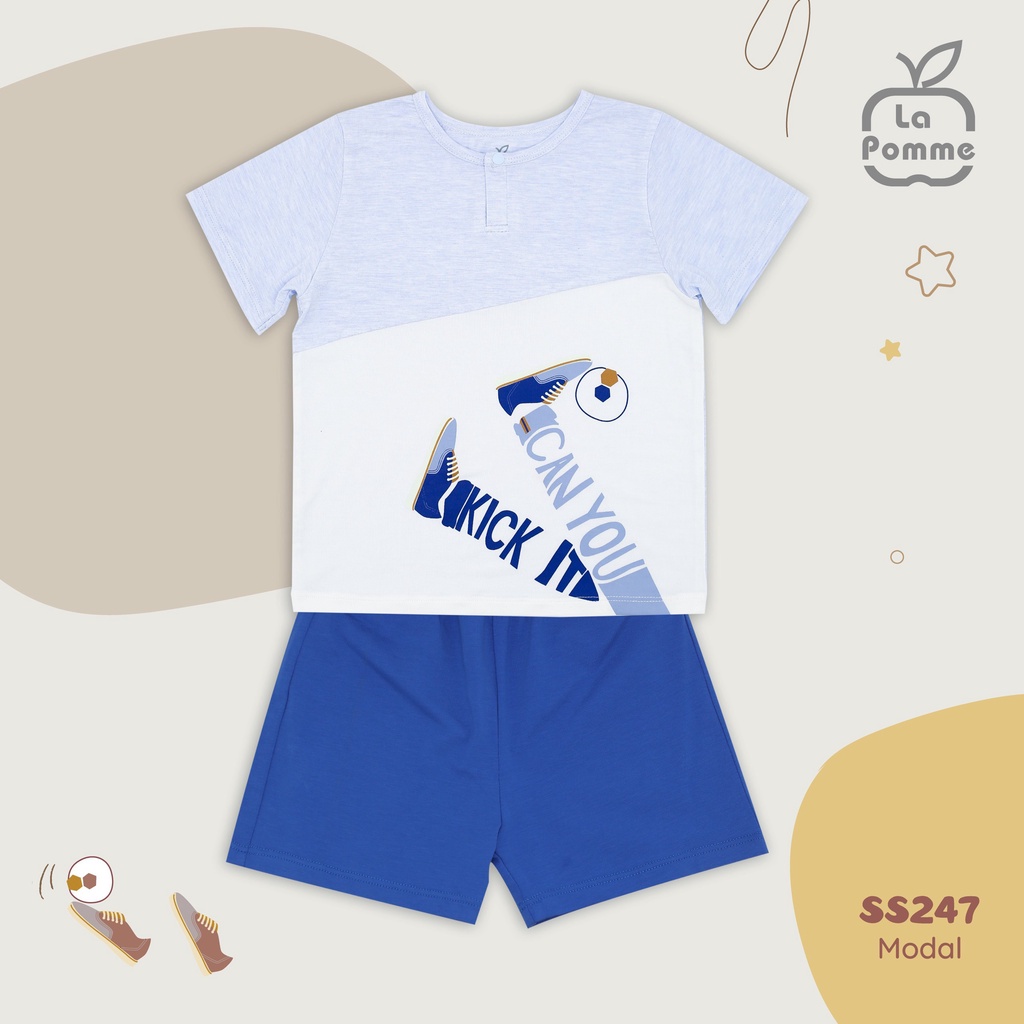 Lapomme- SS247 Bộ cộc tay Lapomme bóng đá