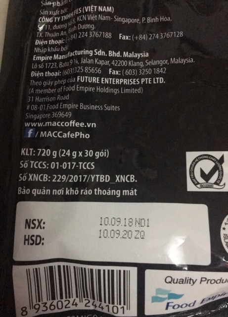 Cà phê phố bịch 30 gói nhỏ HSD:5/2022 | BigBuy360 - bigbuy360.vn