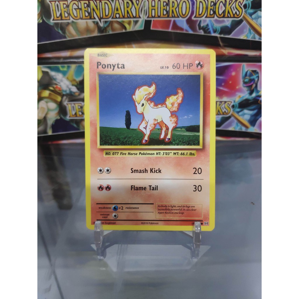 [ Dưa Hấu Yugioh ] Lá bài thẻ bài Pokemon Ponyta