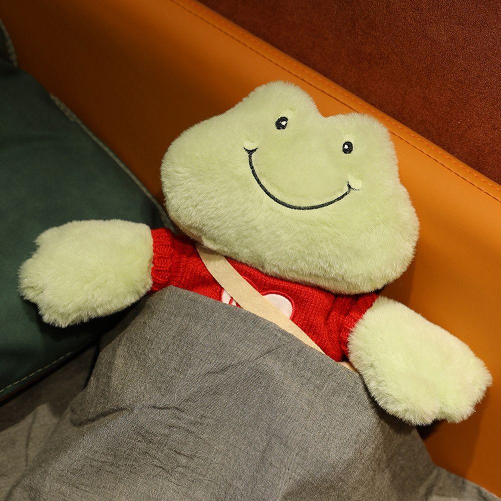 Đồ chơi nhồi bông Hình Ếch Hoạt Hình Trang Trí Nhà Cửa