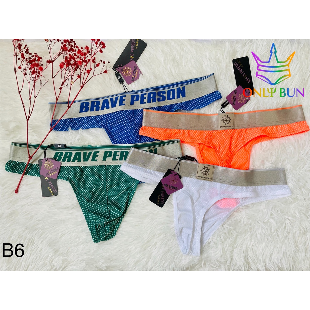 Quần lót nam sexy - Brave Person Tam giác cạp cao + Lọt khe