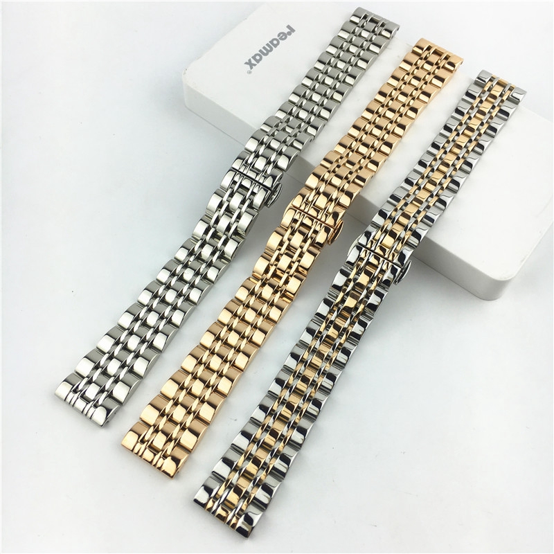 Dây đeo đồng hồ bằng thép không gỉ 12mm 14 15 16 17 18 19 20 21 22 23 24mm chất lượng