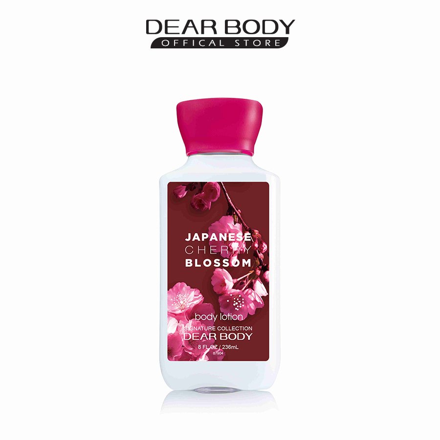 Japanese Cherry Blossom | Dòng sản phẩm Dear Body làm sạch da, dưỡng thể.