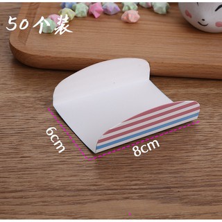 Túi đựng bánh cookie mờ đáy màu - 50c