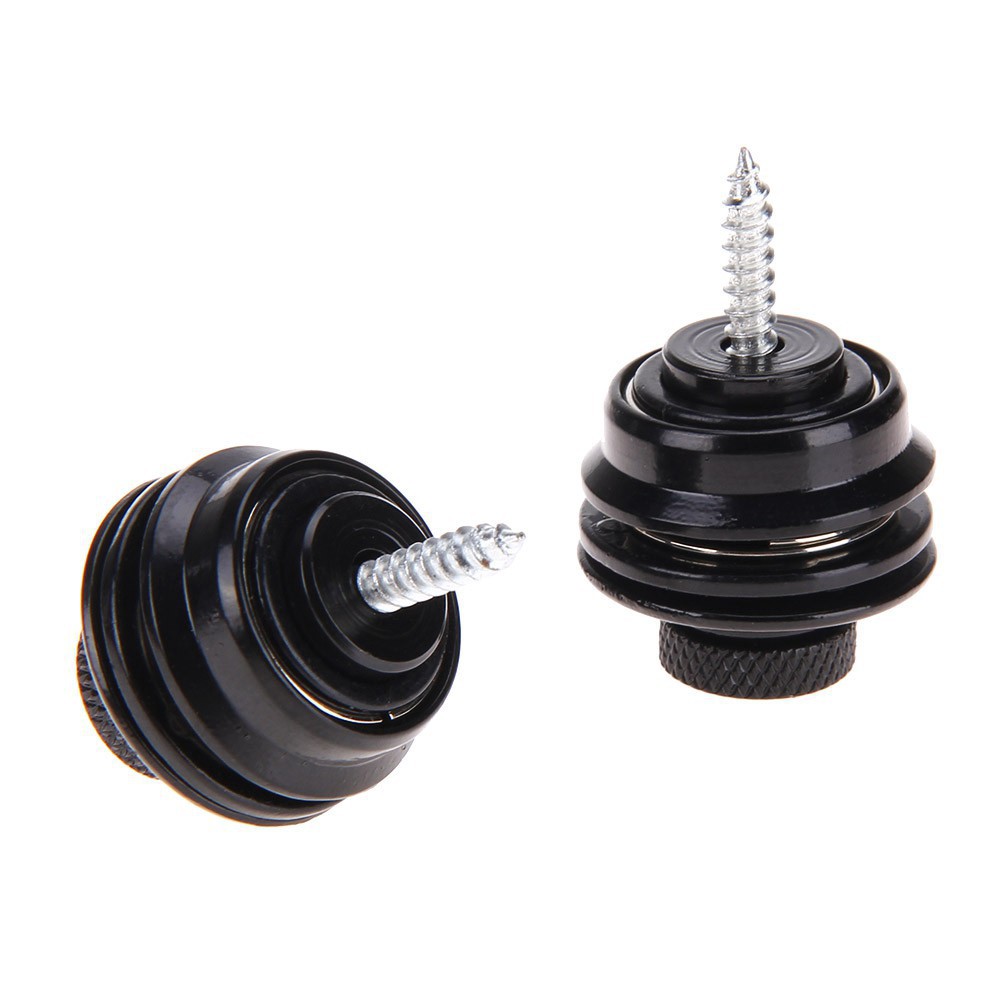 Set 2 phụ kiện nút khóa dây đeo chống trượt cho guitar đIện acoustic bass